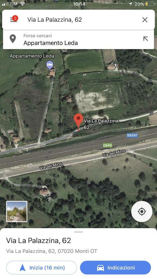 Appartamento Leda Piras Exterior foto